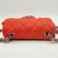 Second hand Chanel Chain Around Limited Edition Small Red Leather Flap - Tabita Bags