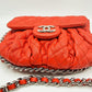 Second hand Chanel Chain Around Limited Edition Small Red Leather Flap - Tabita Bags