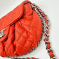 Second hand Chanel Chain Around Limited Edition Small Red Leather Flap - Tabita Bags