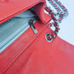 Second hand Chanel Chain Around Limited Edition Small Red Leather Flap - Tabita Bags