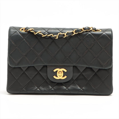 Second hand Chanel Chanel Double Flap 1997-1999 Black Lambskin Small - Tabita Bags