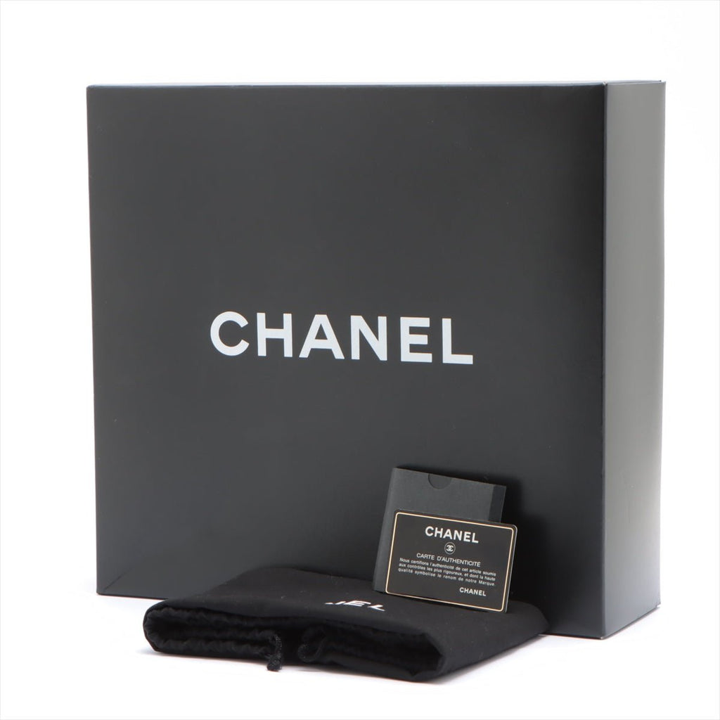 Second hand Chanel Chocolate Bar Black Lambskin Leather Chain - Tabita Bags