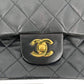 Second hand Chanel Classic Double Flap Chain Bag Black Leather Medium - Tabita Bags