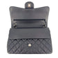 Second hand Chanel Classic Double Flap Jumbo Matelassè Caviar Leather 2-Ways Flap Bag Purple - Tabita Bags