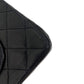 Second hand Chanel Classic Double Flap Medium Matelassè Lambskin Flap Bag Black - Tabita Bags