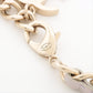 Second hand Chanel Coco Chain Necklace Padlock Purple Leather Gold - Tabita Bags