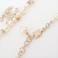 Second hand Chanel Coco Long Necklace CC Stars Faux Pearl & Strass - Tabita Bags