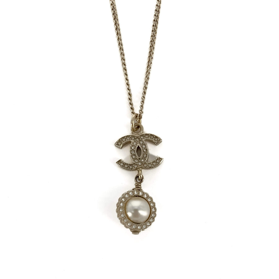 Second hand Chanel Coco Necklace Long Golden - Tabita Bags