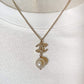 Second hand Chanel Coco Necklace Long Golden - Tabita Bags