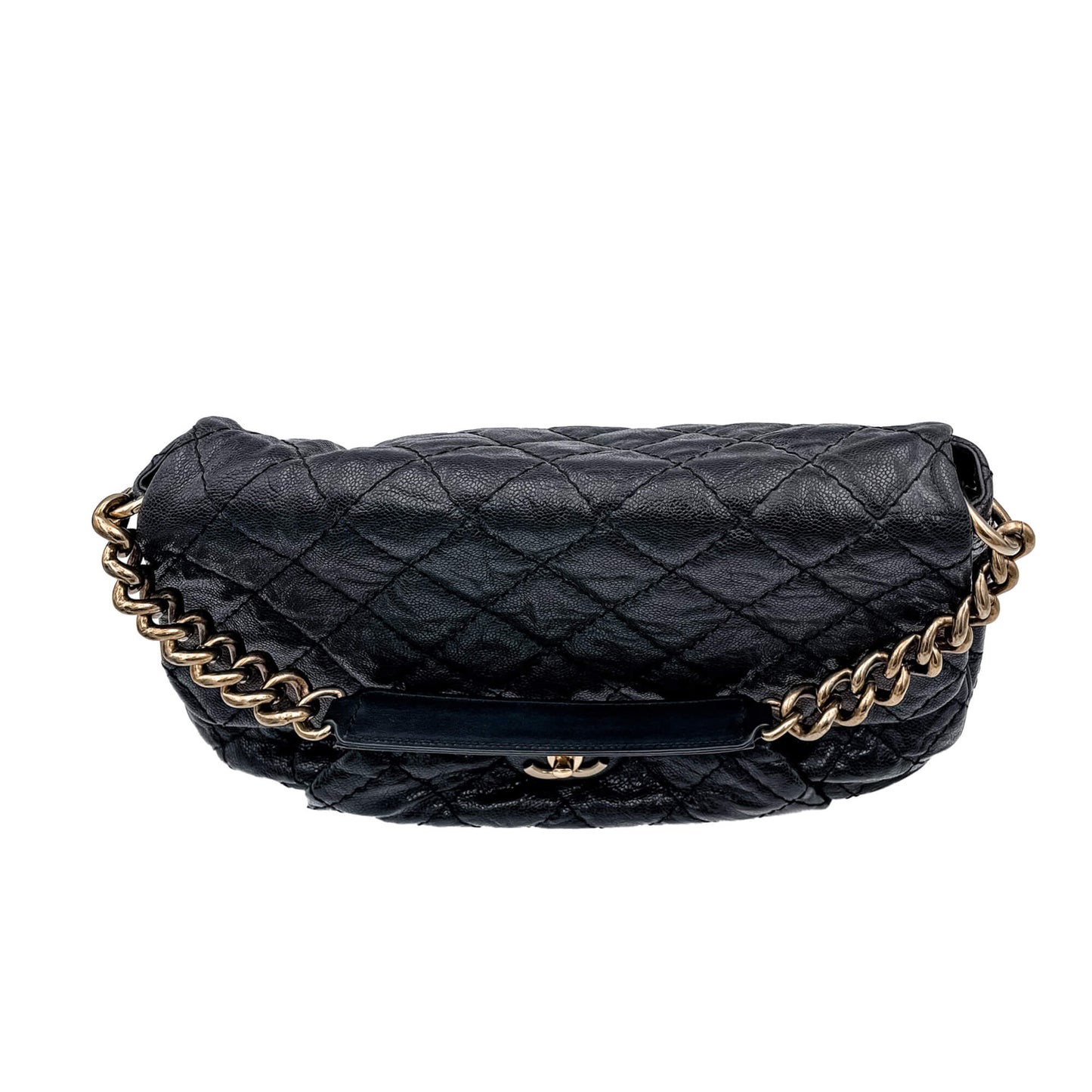 Second hand Chanel Jumbo Distressed Caviar Black Bag - Tabita Bags