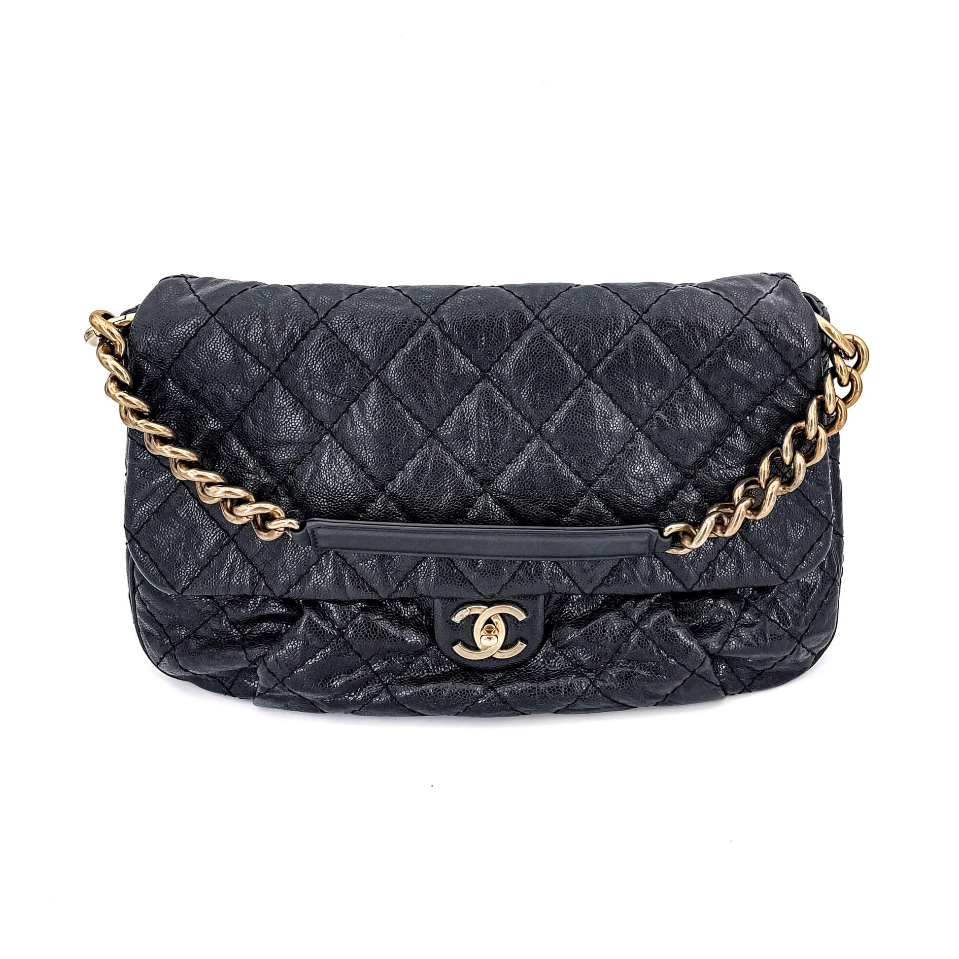 Chanel Jumbo Distressed Caviar Black Bag - Tabita Bags – Tabita Bags with  Love