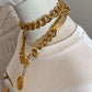 Second hand Chanel Medallion 31 Rue Cambon Chain Belt Gold - Tabita Bags