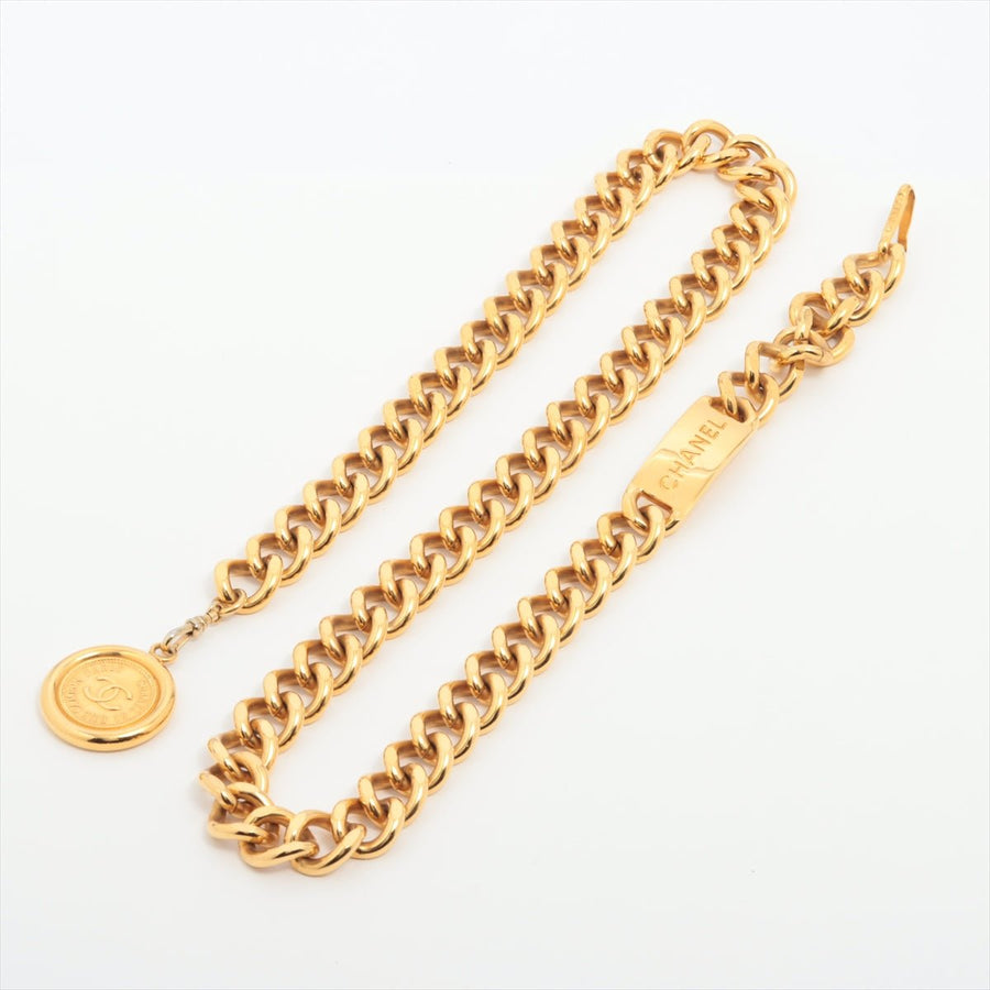 Second hand Chanel Medallion 31 Rue Cambon Chain Belt Gold - Tabita Bags