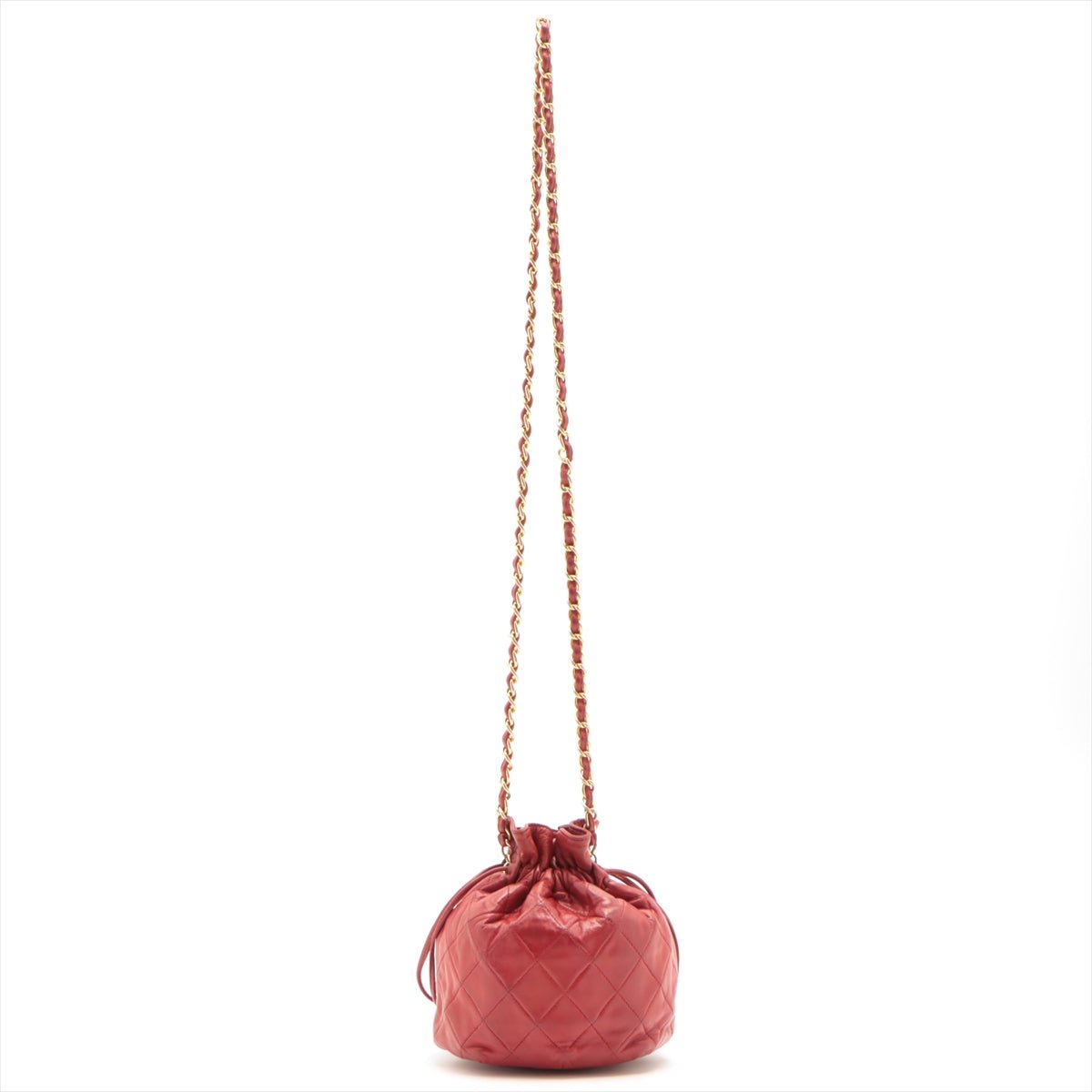 Mini drawstring bucket on sale bag