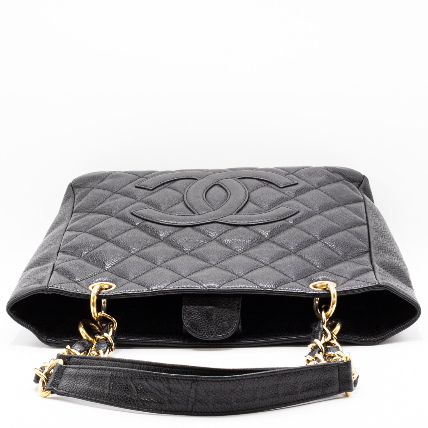 Second hand Chanel Mini Shopper Caviar Black - Tabita Bags