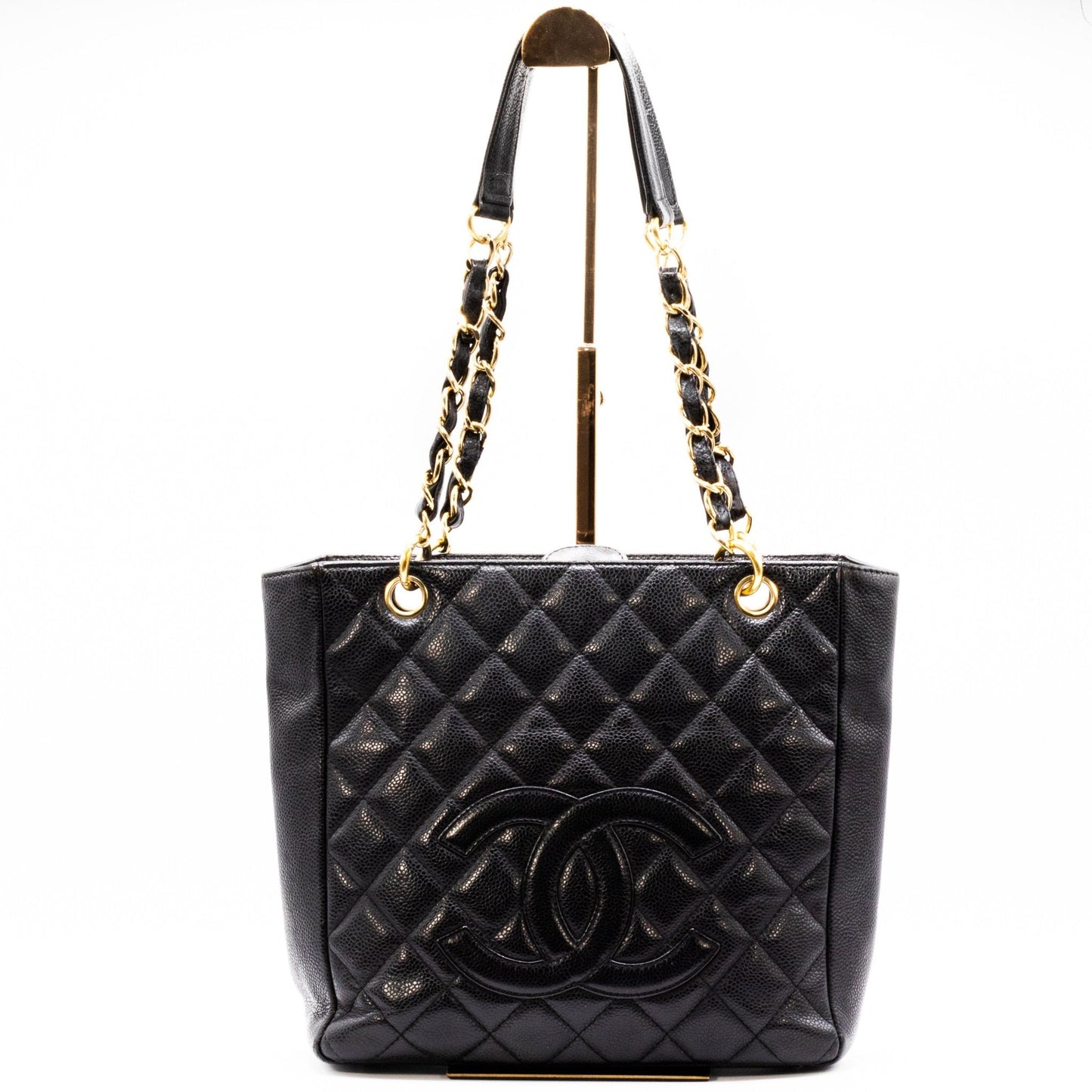 Second hand Chanel Mini Shopper Caviar Black - Tabita Bags