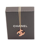 Second hand Chanel Pendant Chain Necklace Pink Resin Crystal CC Vintage - Tabita Bags