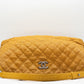 Second hand Chanel Shoulder Bag Yellow Caviar Leather - Tabita Bags