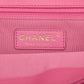 Second hand Chanel Single Flap Jumbo Leather Chain Bag Pink - Tabita Bags