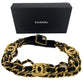 Second hand Chanel Vintage Chain Belt Black Leather - Tabita Bags