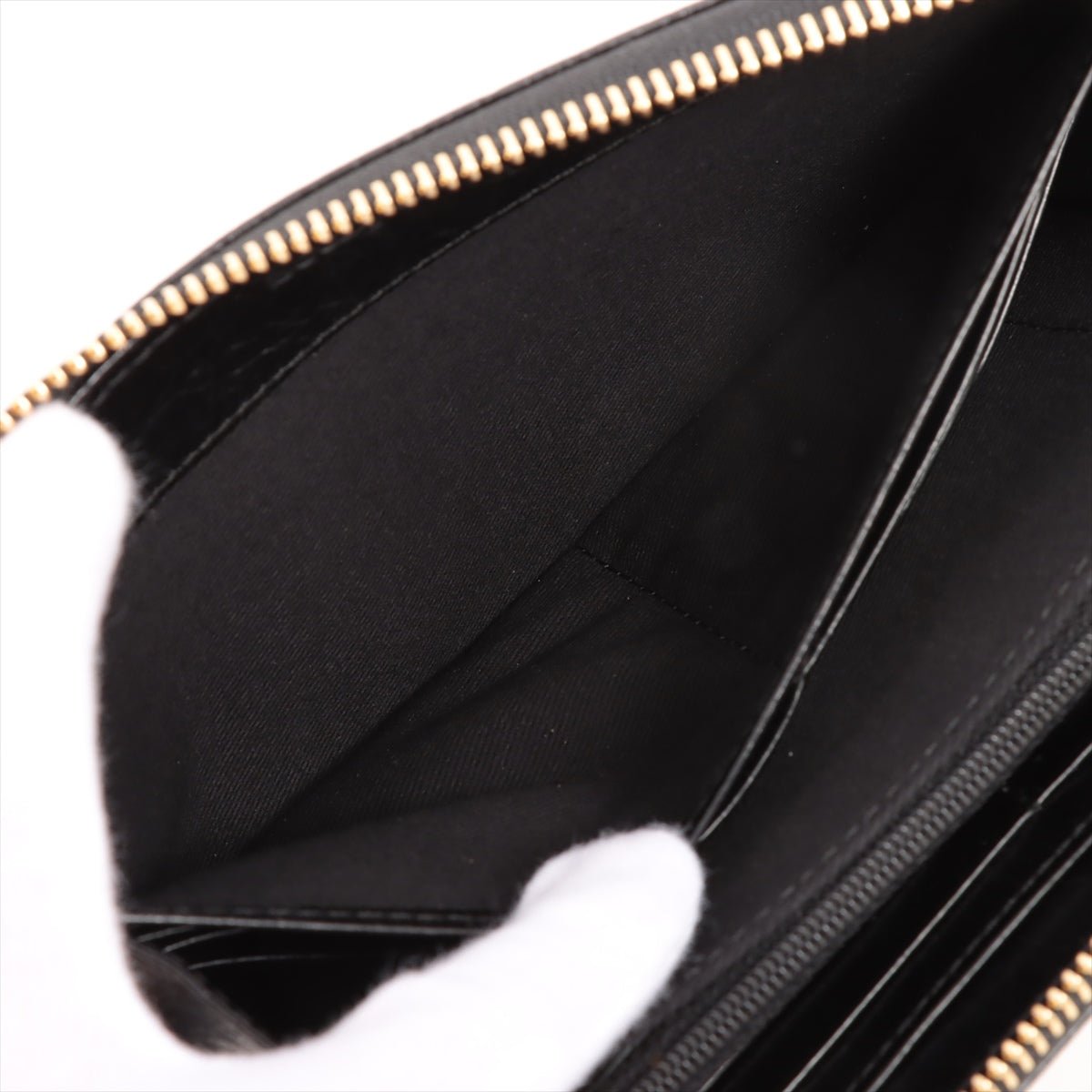 Second hand Chloé See by Chloe Round-Zip Black Leather Wallet - Tabita Bags