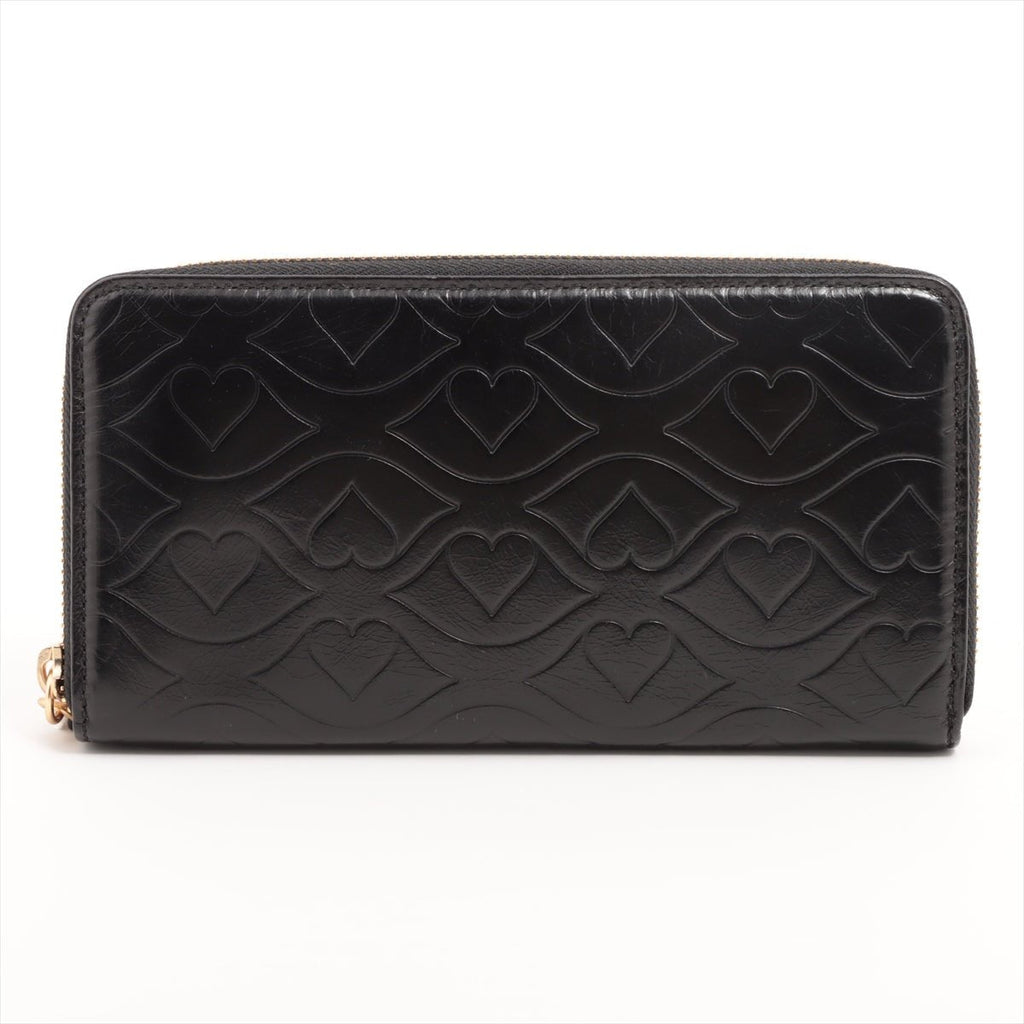 Second hand Chloé See by Chloe Round-Zip Black Leather Wallet - Tabita Bags