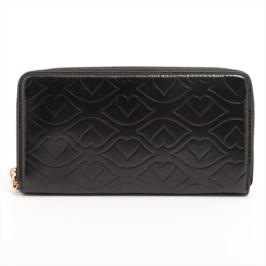 Second hand Chloé See by Chloe Round-Zip Black Leather Wallet - Tabita Bags
