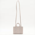 Second hand Chloé Woody Mini Leather Pink 2-Way Tote Bag - Tabita Bags