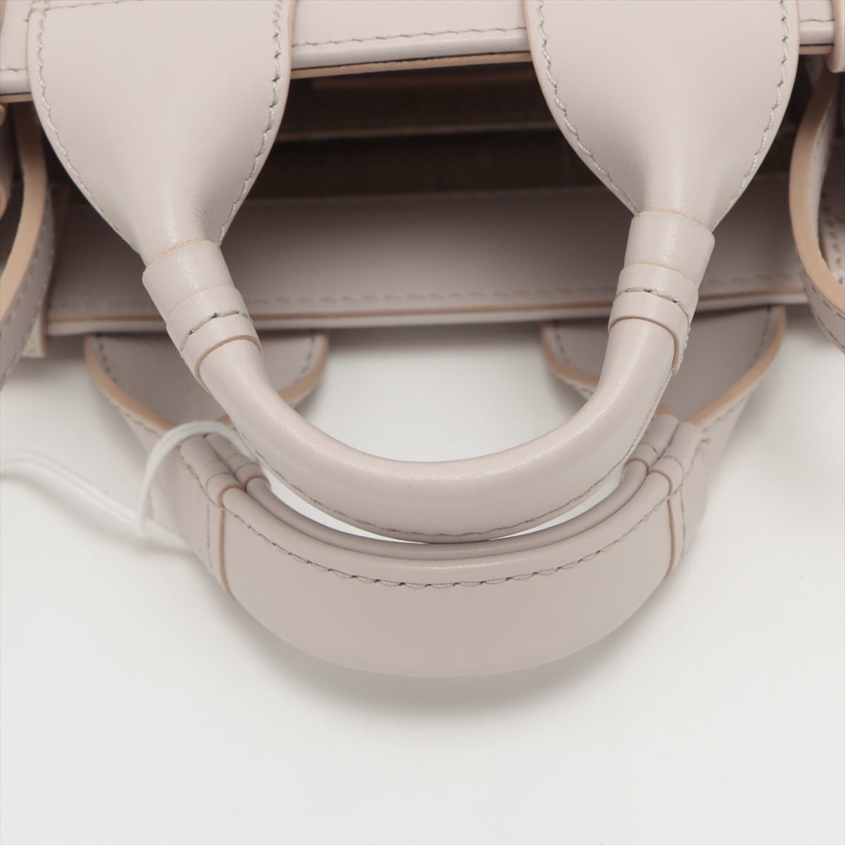 Second hand Chloé Woody Mini Leather Pink 2-Way Tote Bag - Tabita Bags