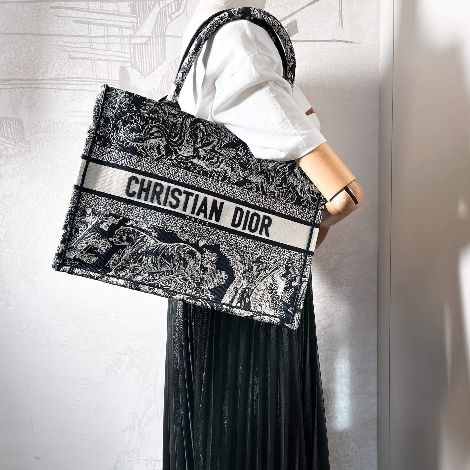 Handbag Sac Toile Dior Toile De Jouy Sac Dior Tissus Book Sac