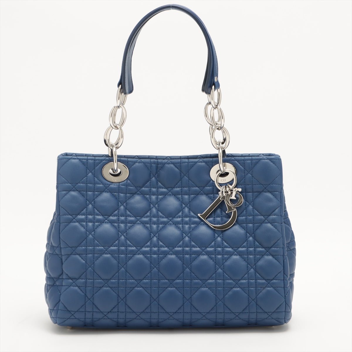 Second hand Dior Cannage Leather Blue - Tabita Bags