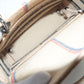 Second hand Dior Lady Dior D-Lite Medium Embroidered Jute Dior-Union Beige Bag - Tabita Bags