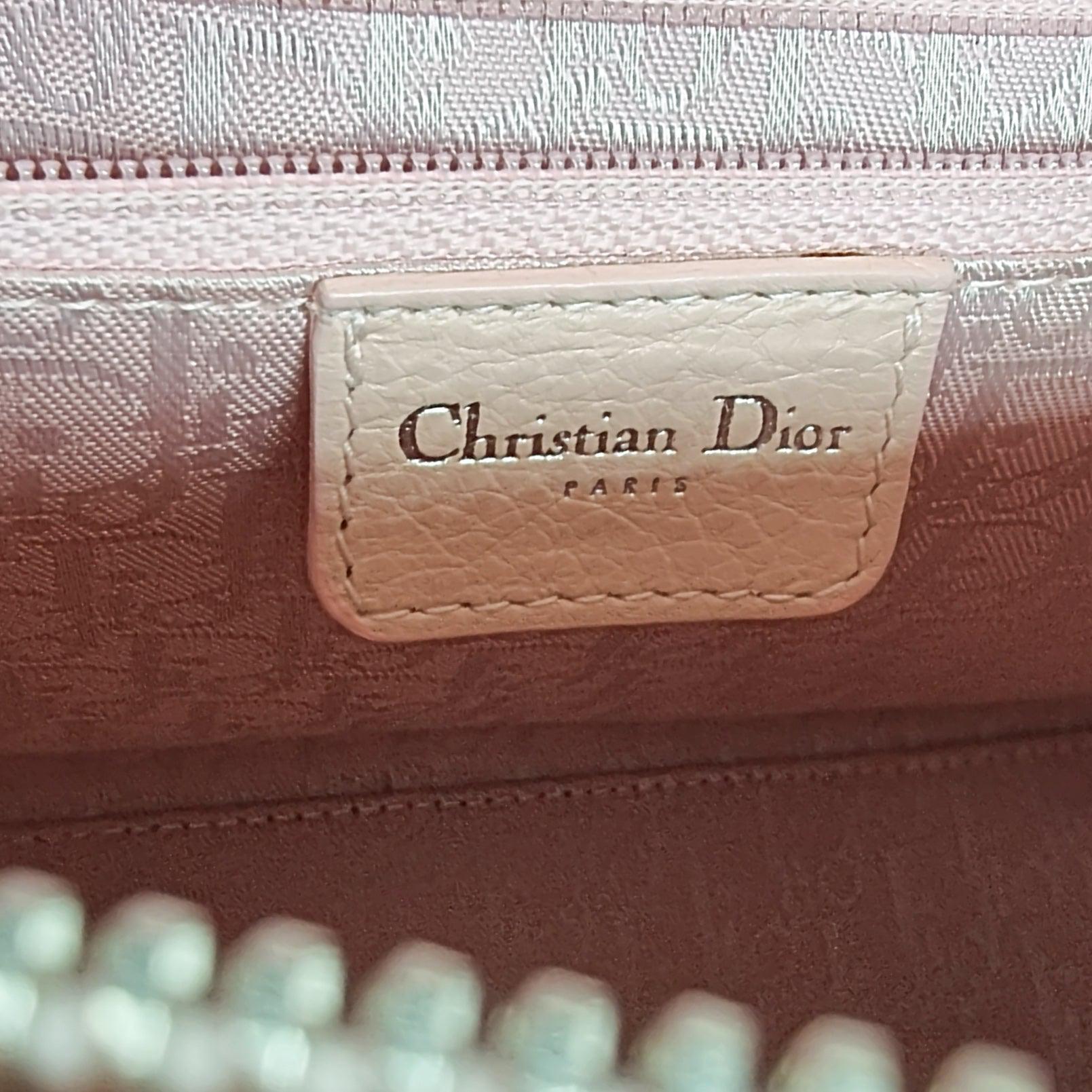 Second hand Dior Lady Dior Pink Leather Medium - Tabita Bags