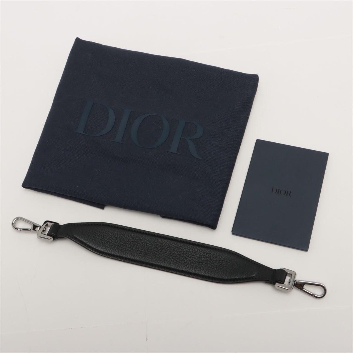 Second hand Dior Saddle Soft Bag Black Grained Leather - Tabita Bags