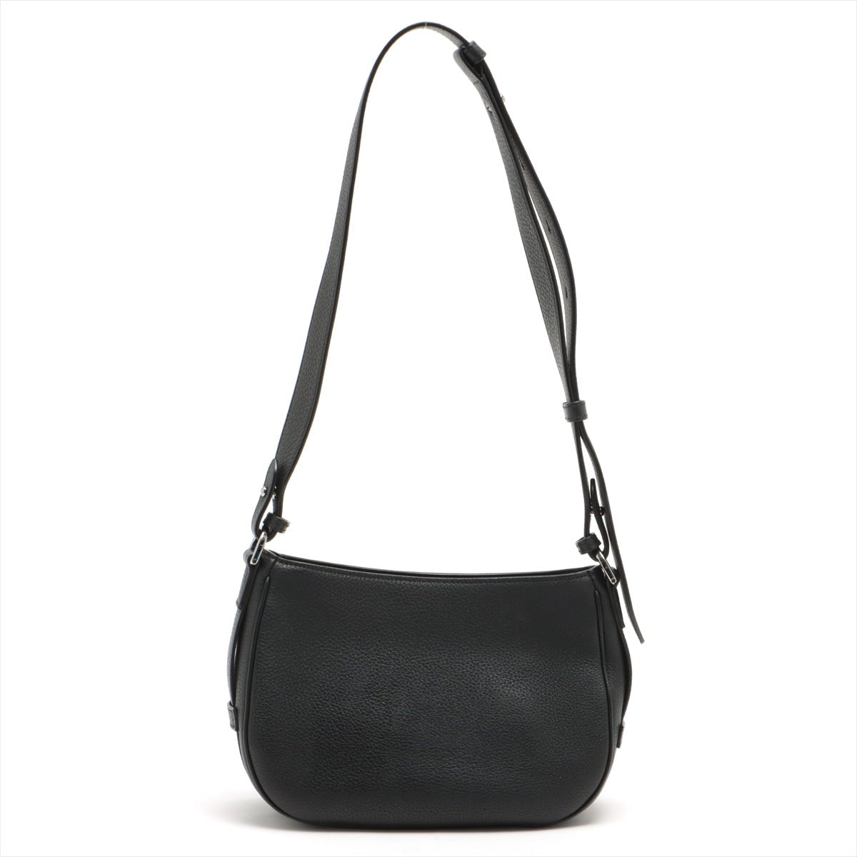 Second hand Dior Saddle Soft Bag Black Grained Leather - Tabita Bags