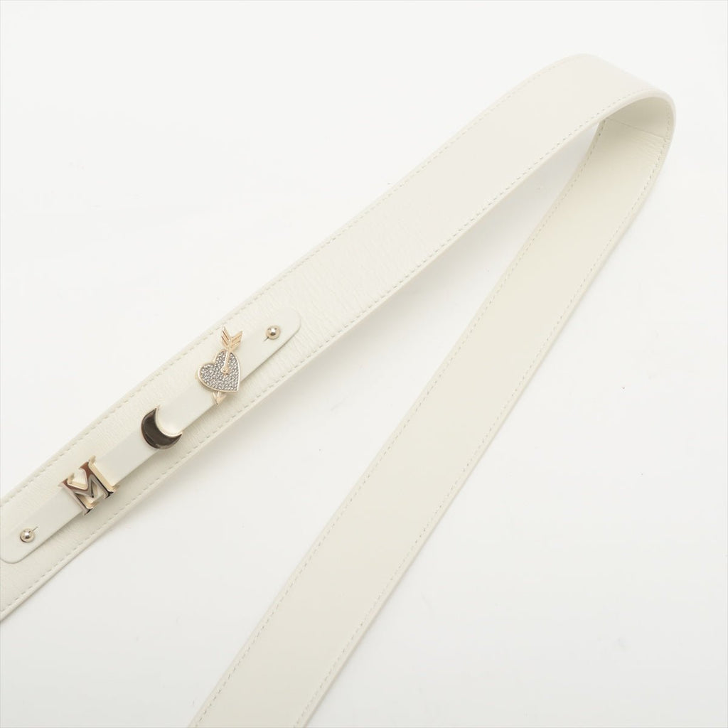Second hand Dior Small Lady Dior My ABCDior Bag Leather 2-way Off White - Tabita Bags