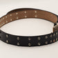 Second hand Dolce e Gabbana DG buckle Studded Belt - size 80 - Tabita Bags