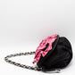 Second hand Dolce e Gabbana Evening Bag Satin Black and Fucsia - Tabita Bags