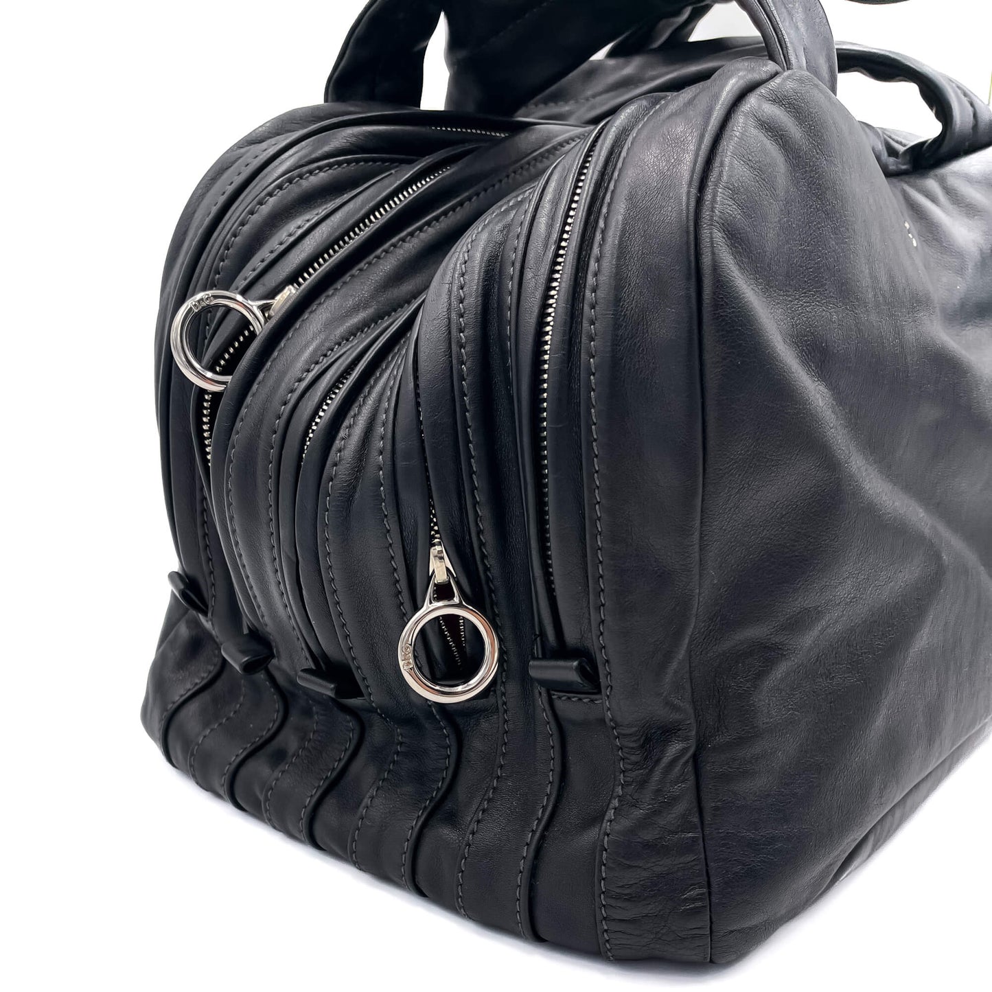 Second hand Dolce e Gabbana Lily Soft Leather Black Bag - Tabita Bags