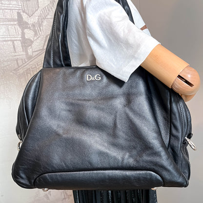 Second hand Dolce e Gabbana Lily Soft Leather Black Bag - Tabita Bags