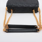 Second hand Fendi Baguette Midi Nappa Leather Black Chain Bag - Tabita Bags