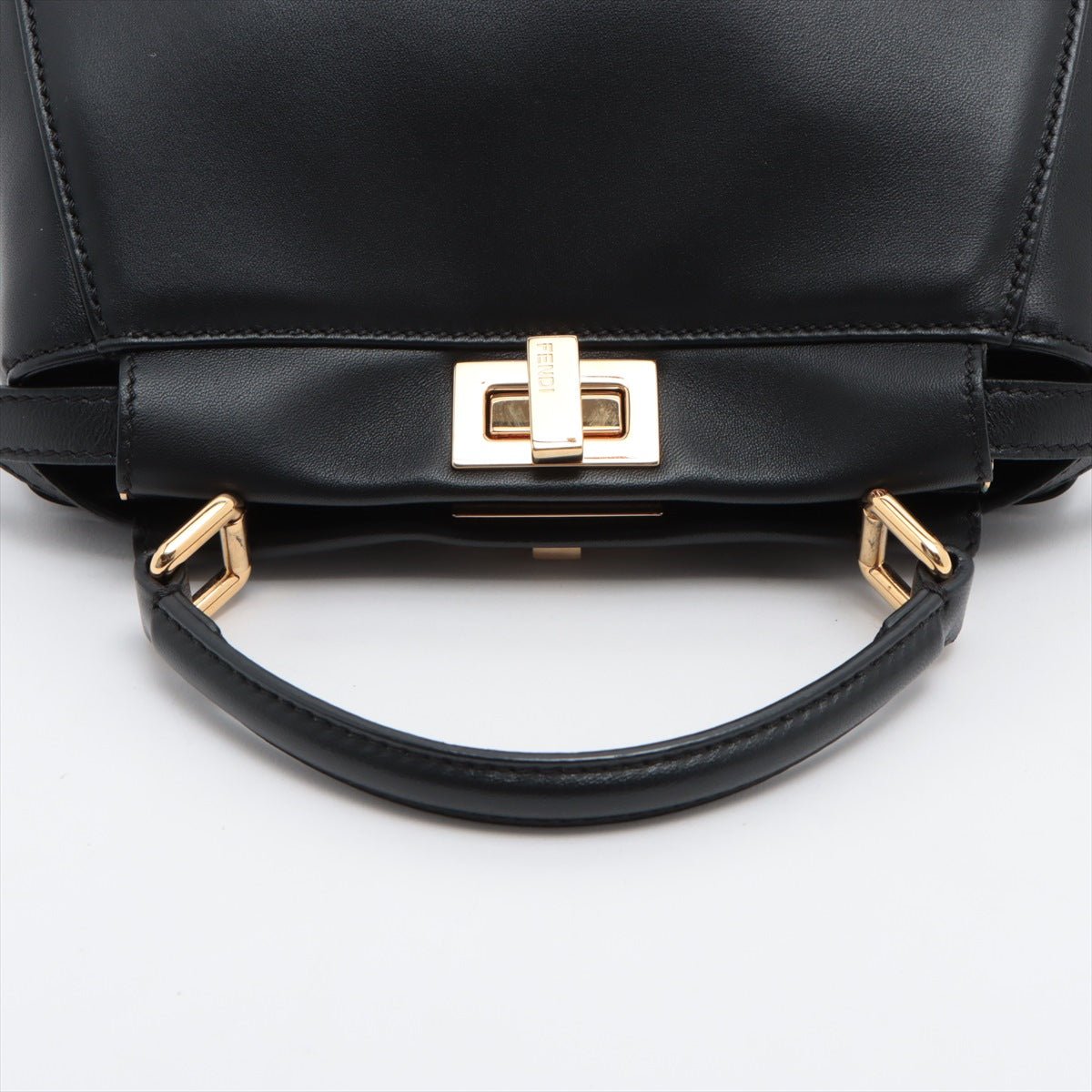 Second hand Fendi Peekaboo Mini Black Leather - Tabita Bags