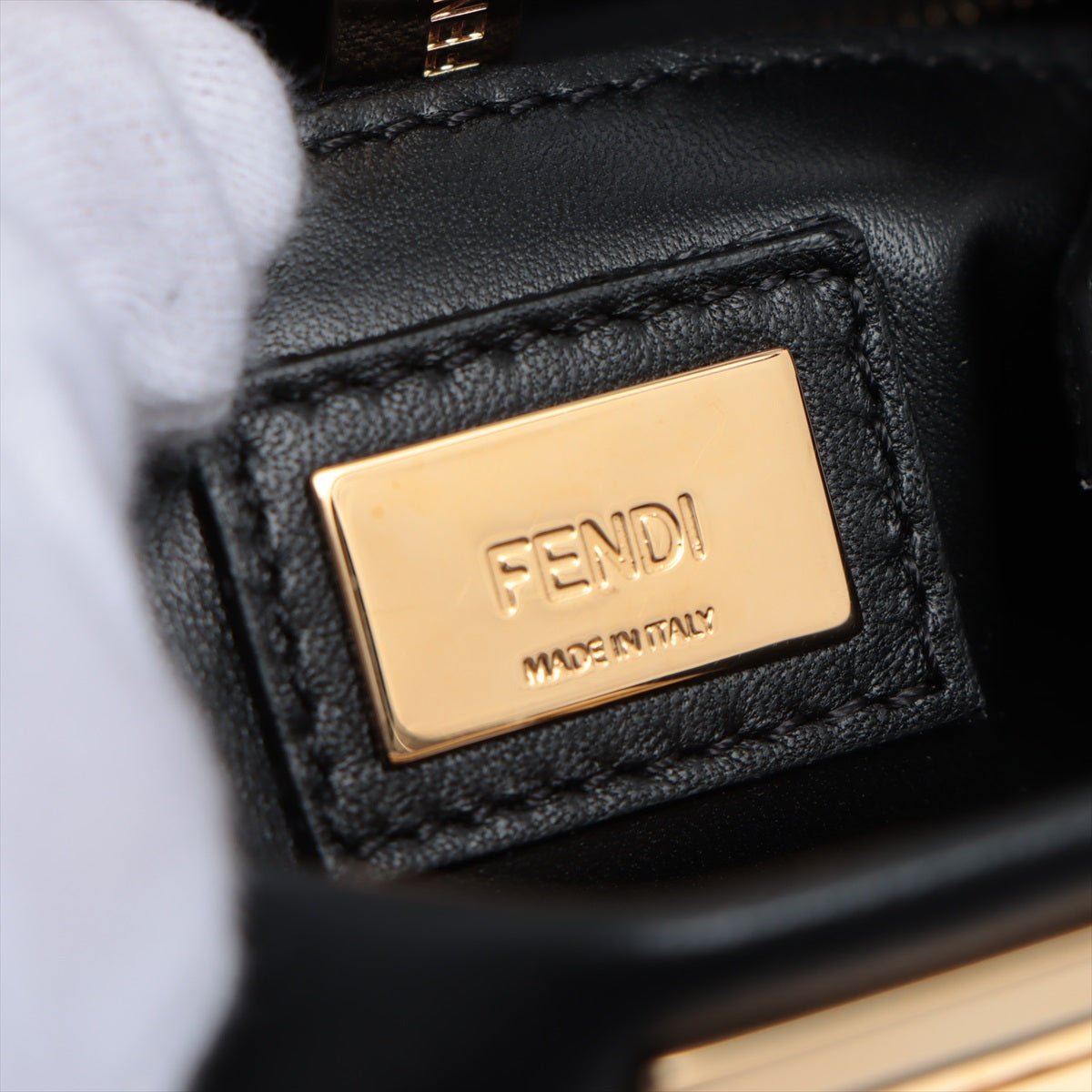 Second hand Fendi Peekaboo Mini Black Leather - Tabita Bags