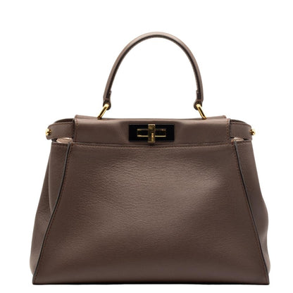 Second hand Fendi Peekaboo Regular Brown Leather - Tabita Bags