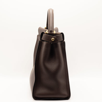 Second hand Fendi Peekaboo Regular Brown Leather - Tabita Bags