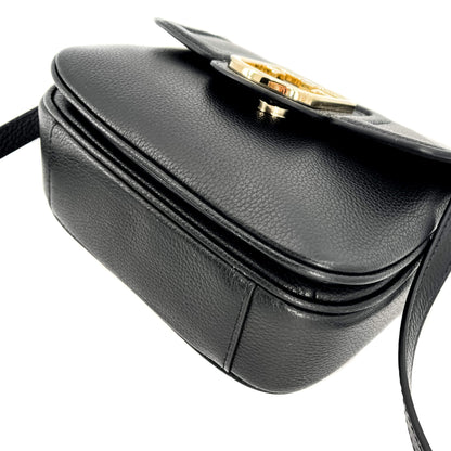 Second hand Furla Squared Leather Crossbody Black - Tabita Bags