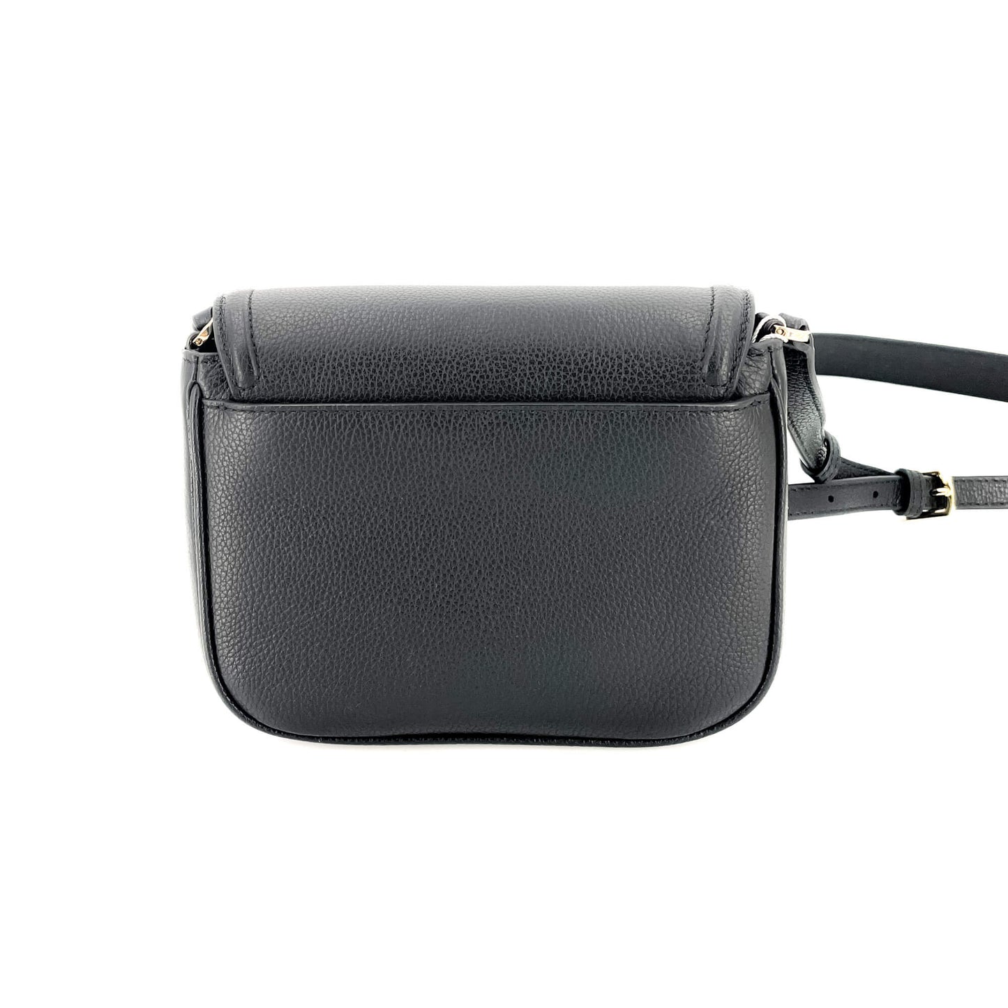 Second hand Furla Squared Leather Crossbody Black - Tabita Bags