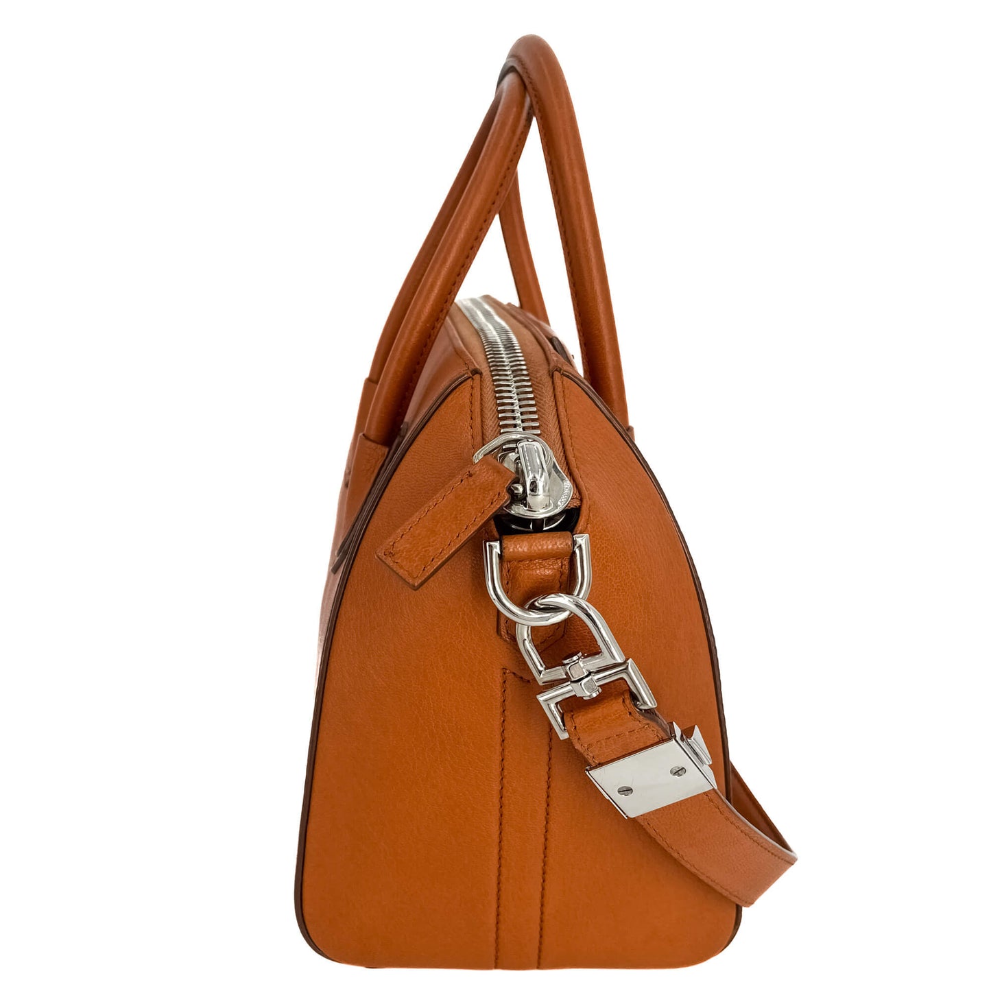 Second hand Givenchy Antigona Small Leather 2-Way Tote Brick Orange - Tabita Bags