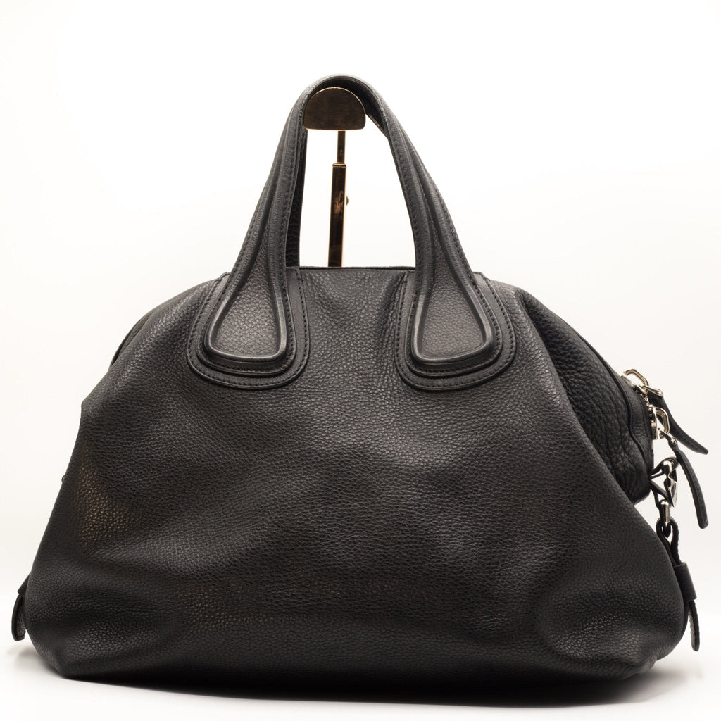 Second hand Givenchy Nightingail Large Black Grained Leather - Tabita Bags