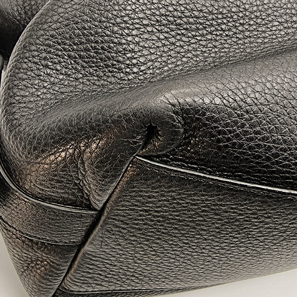 Second hand Givenchy Nightingail Large Black Grained Leather - Tabita Bags